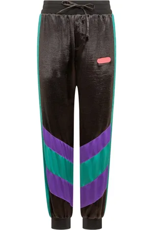 Dsquared2 Broeken, Dames, Veelkleurig, M, Polyester, 80s Track Pant
