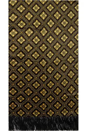 Etro Accessoires, Dames, Zwart, ONE Size, Fringe Sjaal