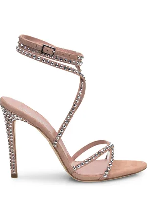 PARIS TEXAS Schoenen, Dames, Roze, 37 EU, Veterschoenen met hoge hak