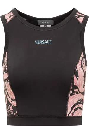 VERSACE Tops, Dames, Zwart, L, Top Sportbeha