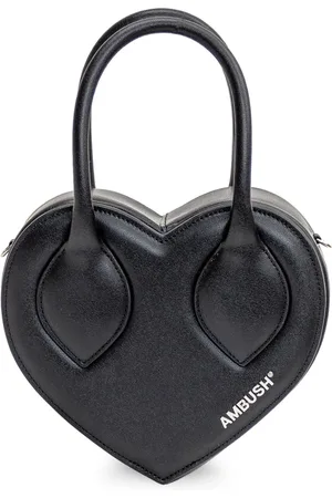 AMBUSH Tassen, Dames, Zwart, ONE Size, Handtas met hartvormig handvat