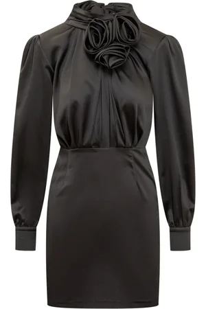 ACTUALEE Kleedjes, Dames, Zwart, M, Roze Jurk