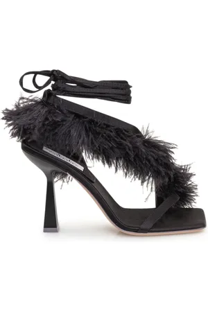 Sebastian Schoenen, Dames, Zwart, 36 EU, Satijn, Vetersandaal Platte