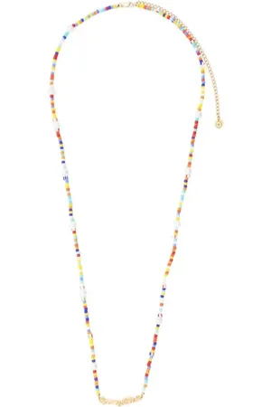 Sporty & Rich Accessoires, Dames, Veelkleurig, ONE Size, Kralen Buikketting