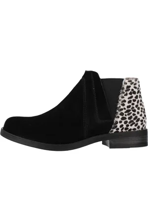 Clarks Schoenen, Dames, Zwart, 37 EU, Enkellaarsjes