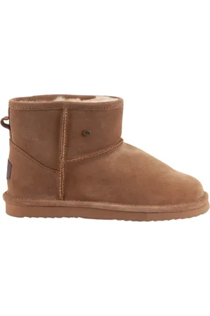 Warmbat Schoenen, Heren, Bruin, 42 EU, Wol, Comfortabele Wallaby Herenlaarzen