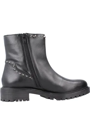 Geox Schoenen, Dames, Zwart, 39 EU, Enkellaarsjes