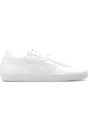 Diesel Schoenen, Heren, Wit, 40 EU, Leer, S-Leroji Low Sneakers