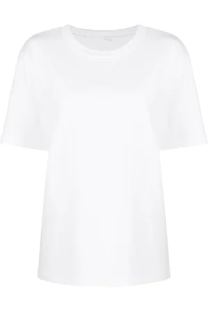 Alexander Wang Tops, Dames, Wit, S, Katoen, Witte shirts met puflogo