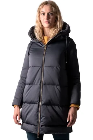 Duno Jassen, Dames, Blauw, M, Leer, Talia M Mestre Donkerblauwe Jas