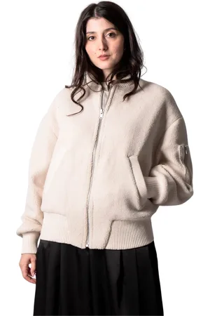 Citizens of Humanity Sweatshirts & Hoodies, Dames, Wit, L, Brianna Sherpa Bomberjack