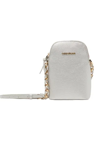 Carlo Colucci Tassen, Dames, Grijs, ONE Size, Elegante Mini Tas
