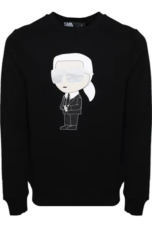Karl Lagerfeld Sweatshirts & Hoodies, Heren, Zwart, XL, Katoen, Tokidoki Crewneck Sweatshirt