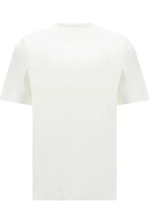 Alexander Wang Tops, Dames, Wit, S, Katoen, Zwarte Katoenen Korte Mouw T-Shirt