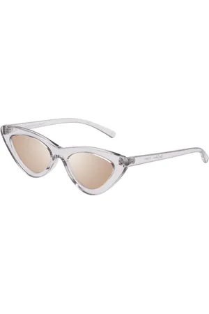 Le Specs Accessoires, Dames, Grijs, ONE Size, Stijlvolle Lolita Zonnebril