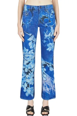 Paula Canovas Del Vas Jeans, Dames, Blauw, L, Katoen, Jeans
