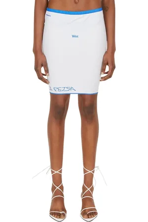 DI PETSA Rokken, Dames, Wit, L, Polyester, Skirts
