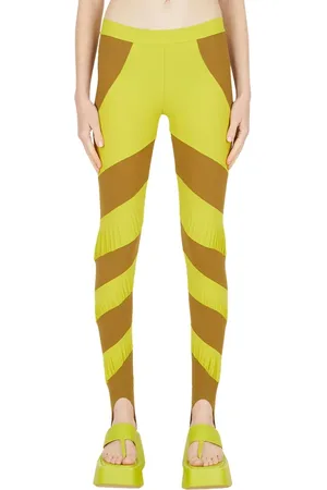 Paula Canovas Del Vas Broeken, Dames, Geel, L, Leggings