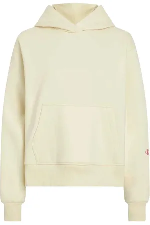 Calvin Klein Sweatshirts & Hoodies, Dames, , L, Katoen, Back Bold Hoodie