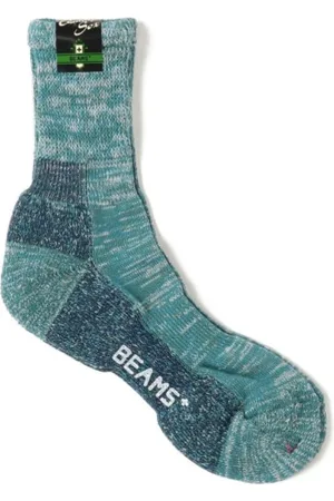 Beams Ondergoed, unisex, Groen, ONE Size, Katoen, Authentieke Outdoor Sokken