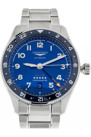 Longines Accessoires, Dames, Blauw, ONE Size, Spirit Zulu Time Automatisch Horloge