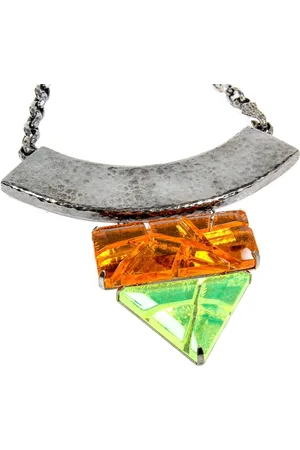 Bottega Veneta Pre-owned, Dames, Veelkleurig, ONE Size, Plexiglas Ketting