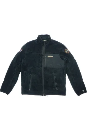 Napapijri Sport, Heren, Zwart, M, Yupik FZ 3 Zwarte Sweatshirt