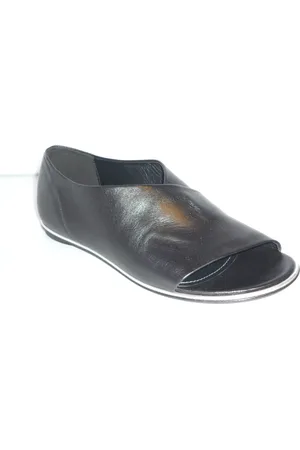 HALMANERA Schoenen, Dames, Zwart, 36 EU, Leer, Zwarte Leren Laarzen