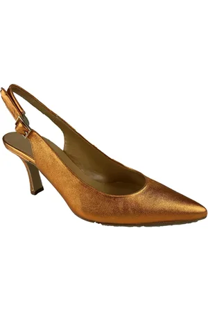 Cristian Daniel Schoenen, Dames, Oranje, 38 EU, Pump Schoenen