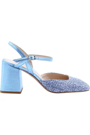 ENZO DI MARTINO Schoenen, Dames, Blauw, 36 EU, Peep Toe / Peep Heel