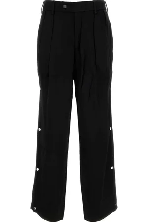 AMIRI Broeken, Heren, Zwart, M, Zwarte viscose broek