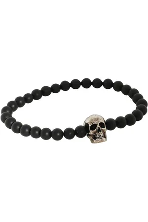 Alexander McQueen Accessoires, Heren, Zwart, ONE Size, Zwarte Bijoux Sieraden