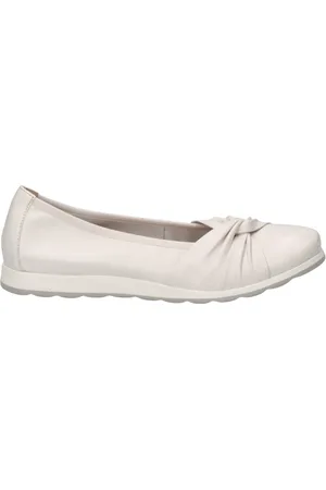 Caprice Schoenen, Dames, Wit, 36 EU, casual closed Ballerinass