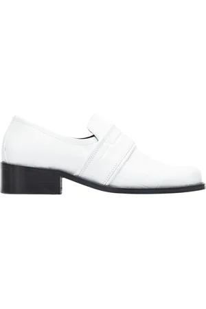 By Far Schoenen, Dames, Wit, 37 EU, Leer, Croco Geëmbosseerde Leren Ballerinas