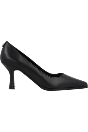 Lodi Schoenen, Dames, Zwart, 38 EU, Leer, Zwarte Leren Dameschoenen