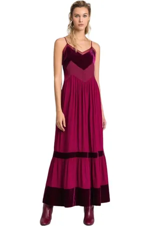 Twin-Set Kleedjes, Dames, Rood, S, Lingerie Jurk