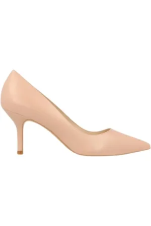 Lodi Schoenen, Dames, Roze, 36 EU, Leer, Nude 6cm Hak Salon Schoen