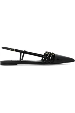 Dolce & Gabbana Schoenen, Dames, Zwart, 36 EU, Leer, Leren schoenen