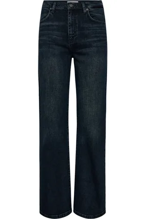 Co`Couture Jeans, Dames, Blauw, M, Denim, Gebruikte Denim Straight-Leg Jeans