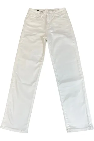 Denham Jeans, Heren, Wit, W25 L28, Katoen, Straight Jeans