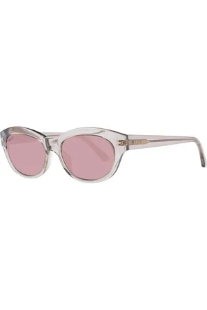 Bally Accessoires, Dames, Bruin, ONE Size, Bruine Ovale Zonnebril