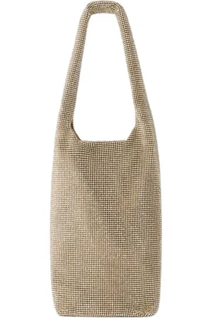 KARA Tassen, Dames, , ONE Size, Katoen, Crystal Mesh Wijnkoeler Tas
