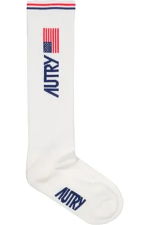 Autry Ondergoed, Heren, Wit, S, Amerikaanse Vlag Sokken