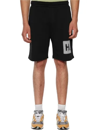 Helmut Lang Korte broeken, Heren, Zwart, L, Casual shorts