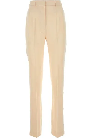 Nanushka Broeken, Dames, Geel, M, Felina Cream Broek