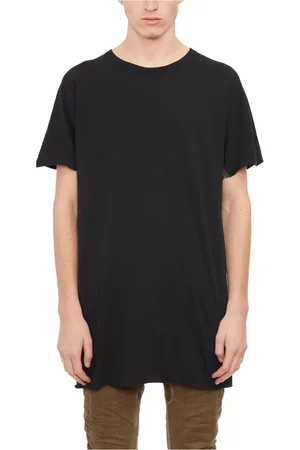 11 BY BORIS BIDJAN SABERI Tops, Heren, Zwart, M, Katoen, Katoenen T-Shirt