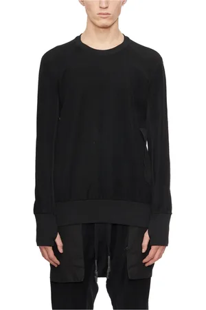 ISAAC SELLAM EXPERIENCE Truien, Heren, Zwart, S, Insideout Crewneck Sweater