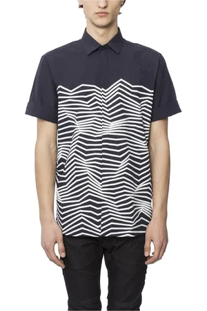 Neil Barrett Overhemden, Heren, Blauw, L, Shirt
