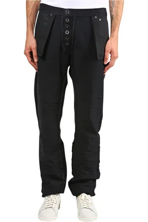 Unravel Project Broeken, Heren, Zwart, W32, Brede broek