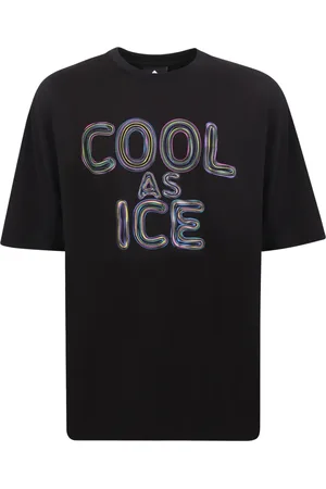 MAUNA KEA Tops, Heren, Zwart, S, Katoen, Cool As Ice Grafische Print T-shirt